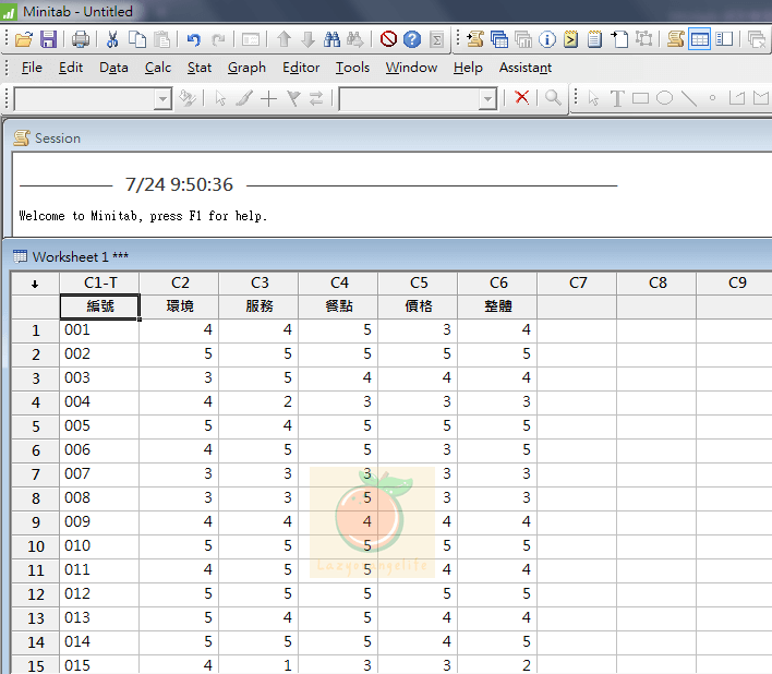 Minitab Lazyorangelife